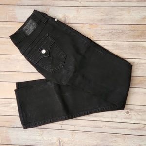 True Religion Disco Billy black jeans
